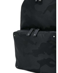 schwarzer Camouflage Rucksack von Valentino