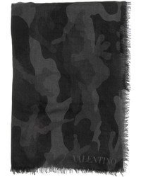 schwarzer Camouflage Schal