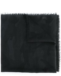schwarzer Camouflage Schal von Valentino Garavani