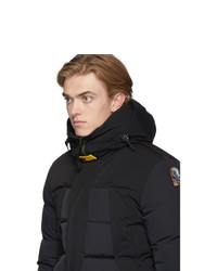 schwarzer Daunenmantel von Parajumpers