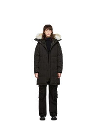 schwarzer Daunenmantel von Canada Goose