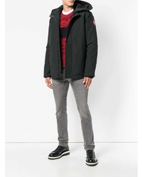 schwarzer Daunenmantel von Canada Goose