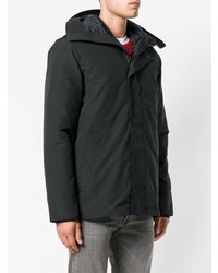 schwarzer Daunenmantel von Canada Goose