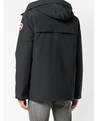 schwarzer Daunenmantel von Canada Goose