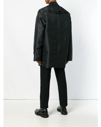 schwarzer Daunenmantel von Rick Owens