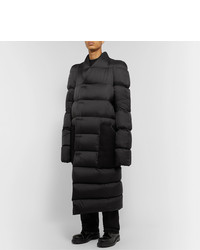 schwarzer Daunenmantel von Rick Owens