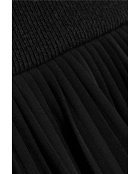 schwarzer Minirock mit Falten von Givenchy