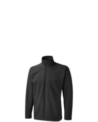 schwarzer Fleece-Pullover mit einem Reißverschluss am Kragen von Craghoppers