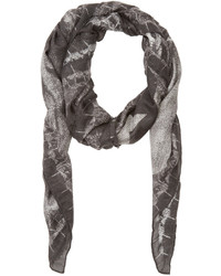schwarzer geflochtener Schal von Givenchy