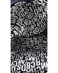 schwarzer gesteppter Nylon Rucksack von Marc by Marc Jacobs