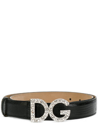schwarzer Gürtel von Dolce & Gabbana