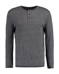 schwarzer Henley-Pullover von Dockers