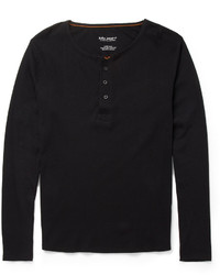 schwarzer Henley-Pullover von Nudie Jeans