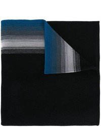 schwarzer horizontal gestreifter Schal von Missoni