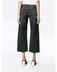 schwarzer Hosenrock aus Jeans von Simon Miller