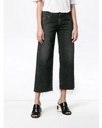 schwarzer Hosenrock aus Jeans von Simon Miller