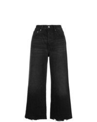 schwarzer Hosenrock aus Jeans von Levi's