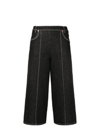 schwarzer Hosenrock aus Jeans von See by Chloe
