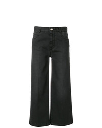 schwarzer Hosenrock aus Jeans von Stella McCartney