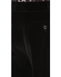 schwarzer Hosenrock aus Samt von Marc Jacobs