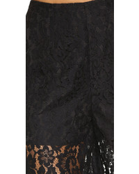 schwarzer Hosenrock aus Spitze von Keepsake