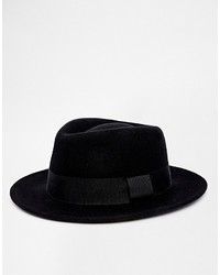 schwarzer Hut von Asos