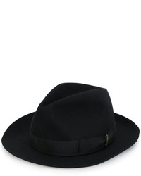 schwarzer Hut von Borsalino
