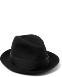 schwarzer Hut von Borsalino