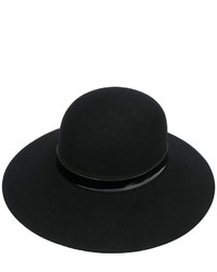 schwarzer Hut von Lanvin