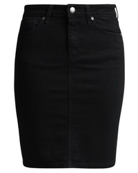 schwarzer Jeans Bleistiftrock von GANT