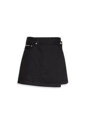 schwarzer Jeans Minirock von Calvin Klein Jeans