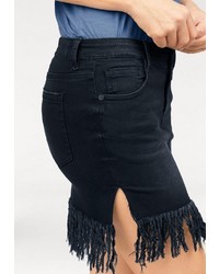 schwarzer Jeans Minirock von Colorado Denim
