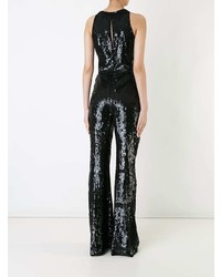 schwarzer Jumpsuit aus Pailletten von Zuhair Murad