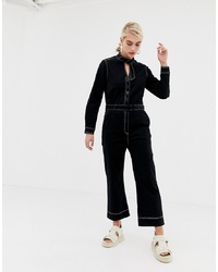 schwarzer Jumpsuit von 2nd Day