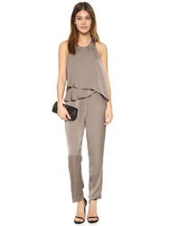 schwarzer Jumpsuit