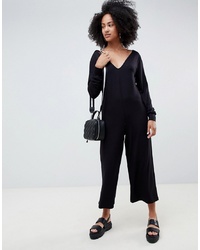 schwarzer Jumpsuit von ASOS DESIGN