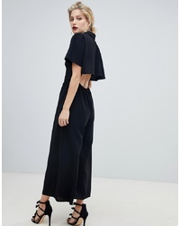 schwarzer Jumpsuit von ASOS DESIGN