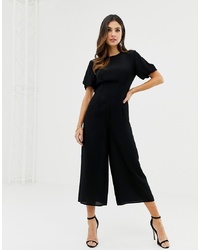 schwarzer Jumpsuit von ASOS DESIGN