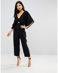 schwarzer Jumpsuit von ASOS DESIGN