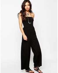 schwarzer Jumpsuit von Asos