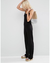 schwarzer Jumpsuit von Asos