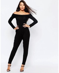 schwarzer Jumpsuit von Asos