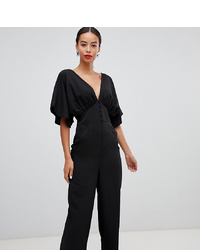 schwarzer Jumpsuit von Asos Tall