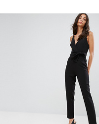 schwarzer Jumpsuit von Asos Tall