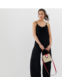 schwarzer Jumpsuit von Asos Tall