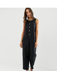 schwarzer Jumpsuit von Asos Tall