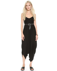 schwarzer Jumpsuit