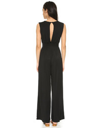 schwarzer Jumpsuit von Ella Moss