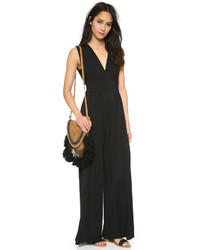 schwarzer Jumpsuit von Ella Moss