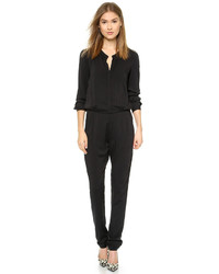 schwarzer Jumpsuit von Black Halo